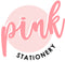 Pink Stationery