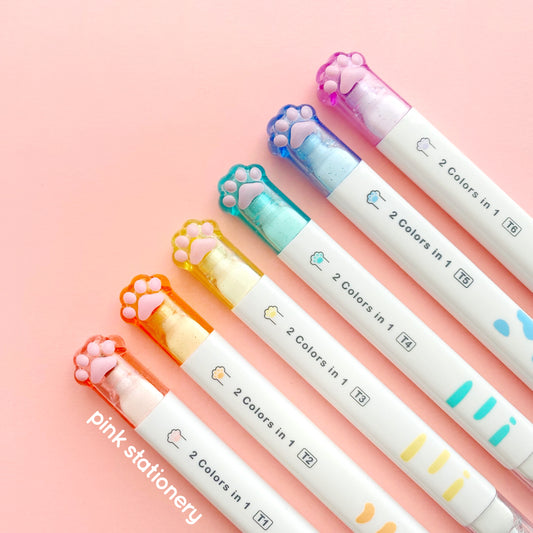 Marcatextos garrita doble punta