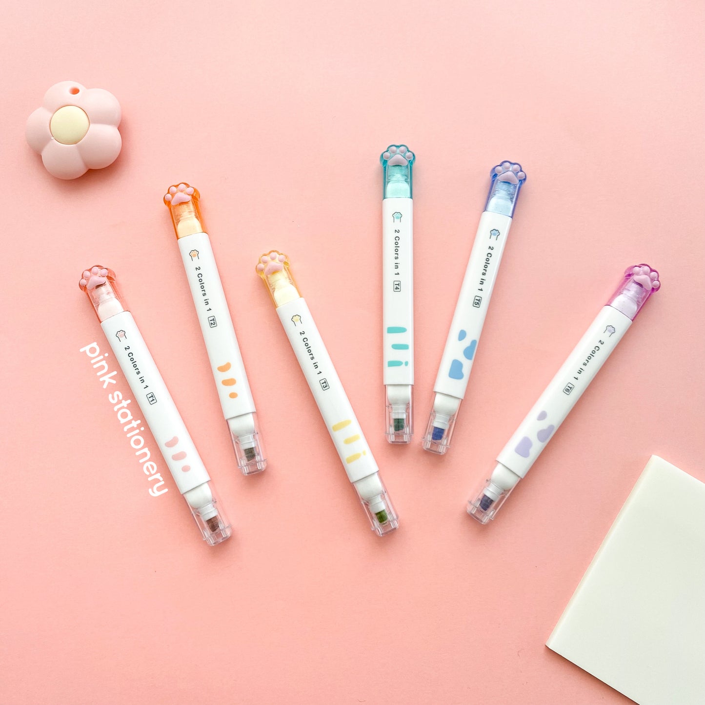 Marcatextos garrita doble punta