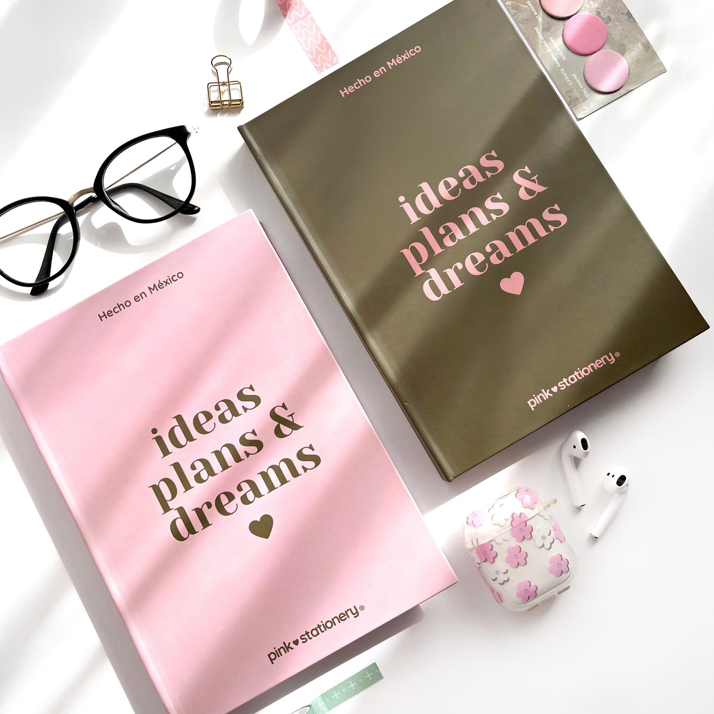 Libreta “Ideas, Plans & Dreams”