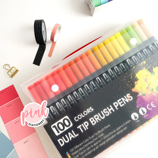 Dual Tip Brush 100 piezas