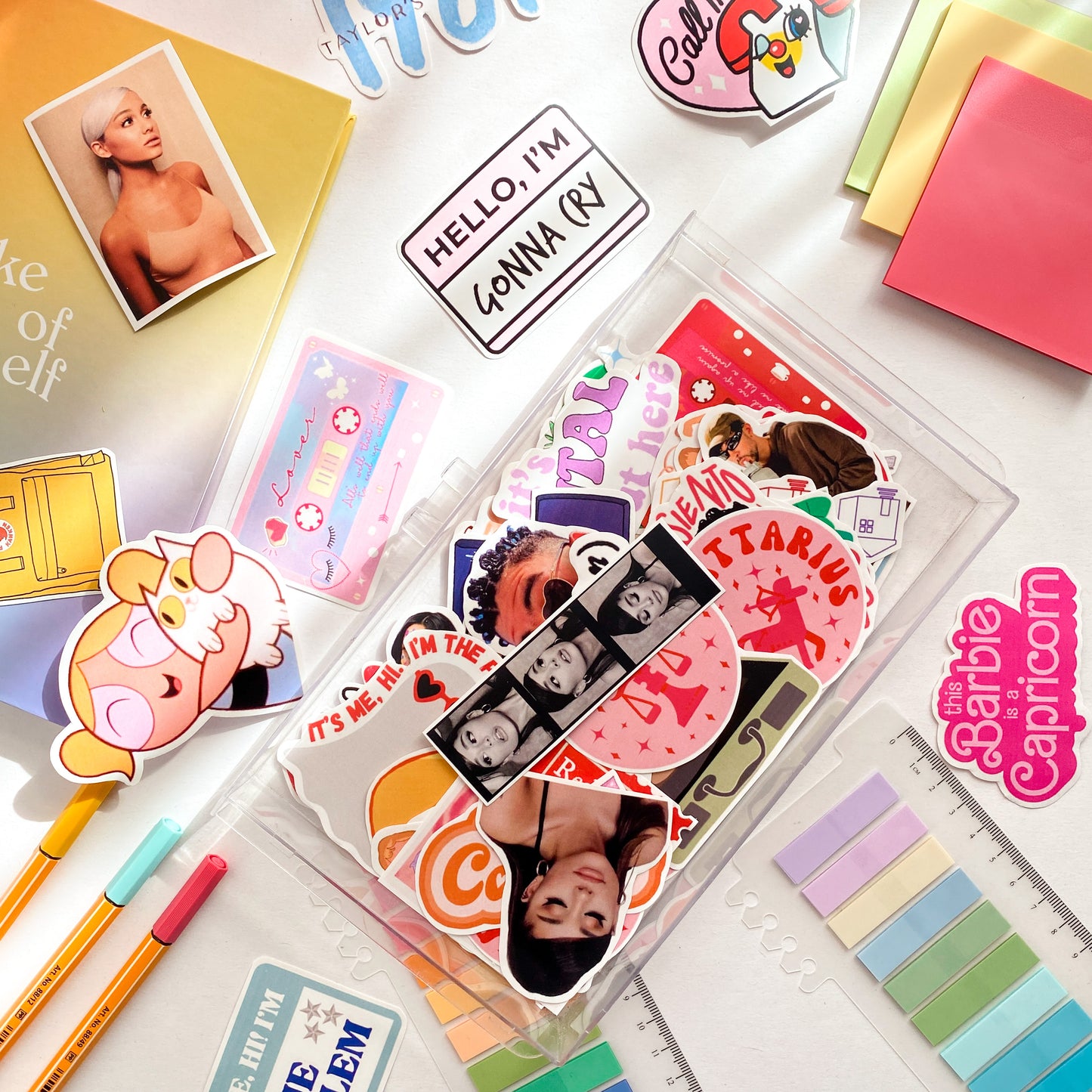 Sticker individual artistas