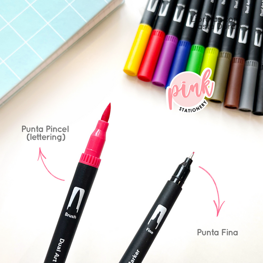 Dual Tip Brush 12 piezas