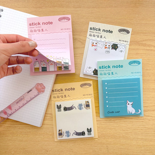 Stick Note Gatitos