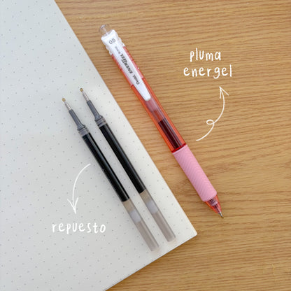 Repuestos para Pentel Energel 0,5mm
